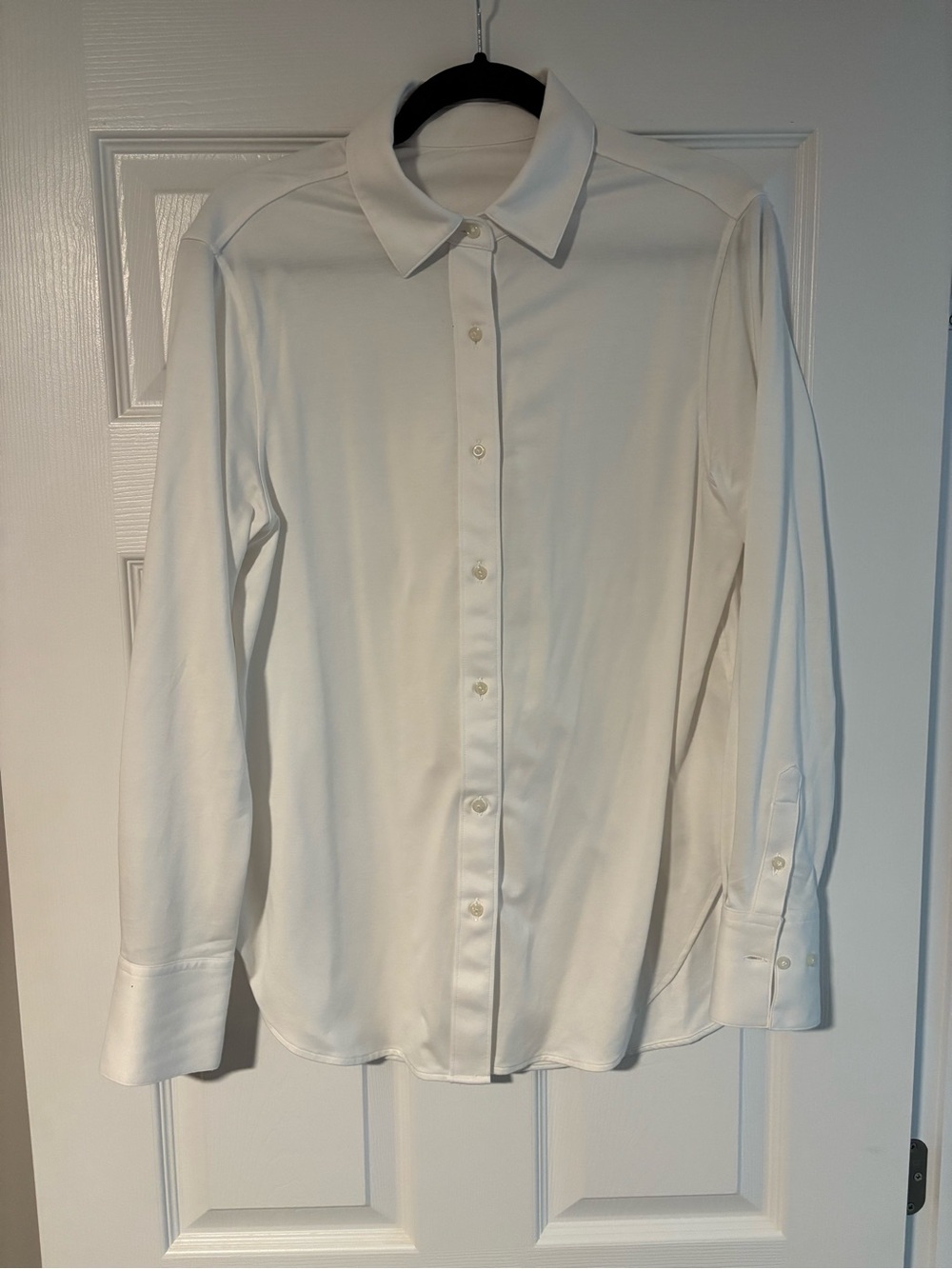 Lululemon Knit Relaxed-Fit Overshirt - White, Size M - Picture 2 of 3